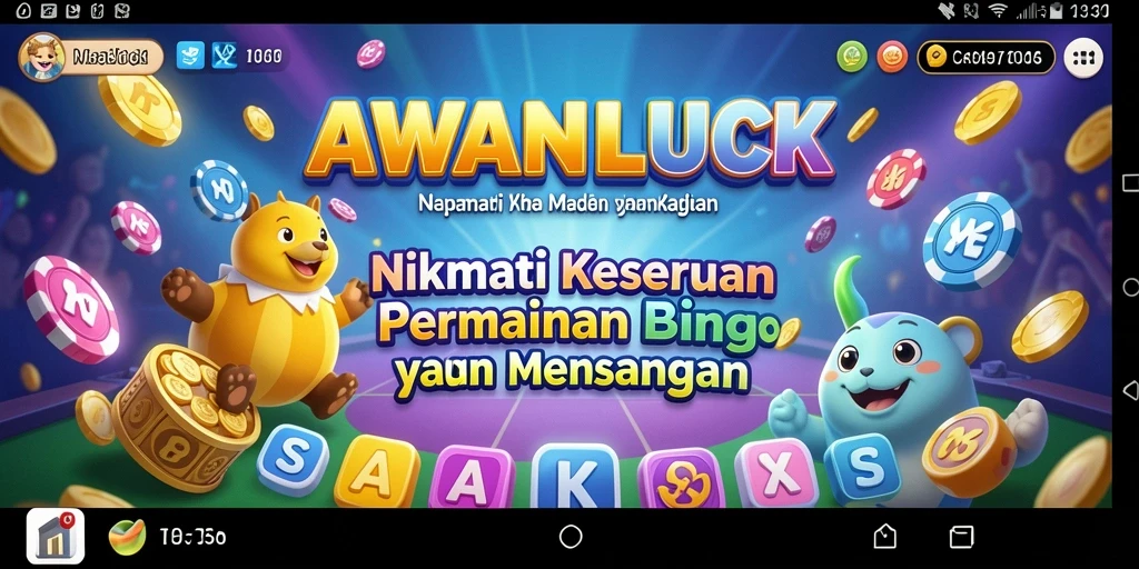 Gameplay Bingo seru dan interaktif di AWANLUCK.