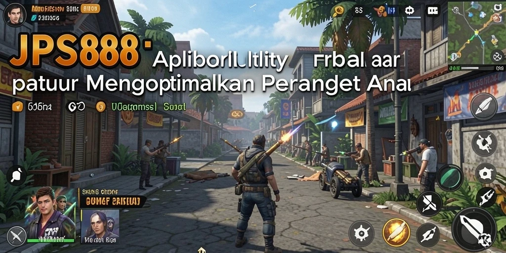 Screenshot utama <strong>JPS888</strong> menampilkan antarmuka yang intuitif dan fitur yang informatif.