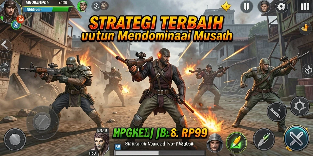 Screenshot RP99 menampilkan strategi cerdas dalam gameplay.