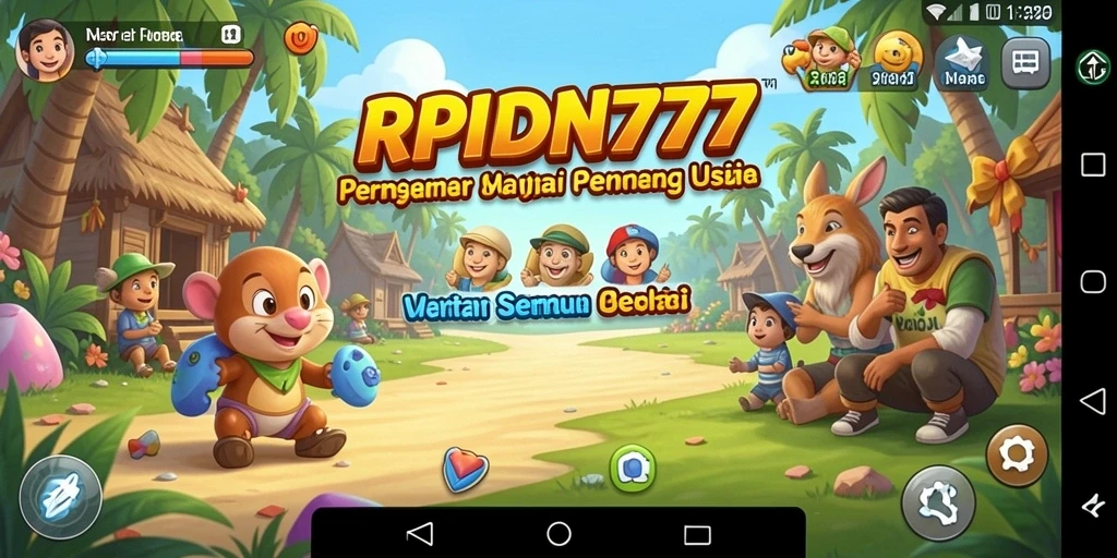Tangkapan layar gameplay RPIDN777 yang penuh warna dan menarik.
